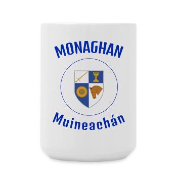 Monaghan Crest Ireland - Large Mug 440 ml - white - Front