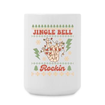 Ugly Christmas Sweater - Large Mug 440 ml - white - Front