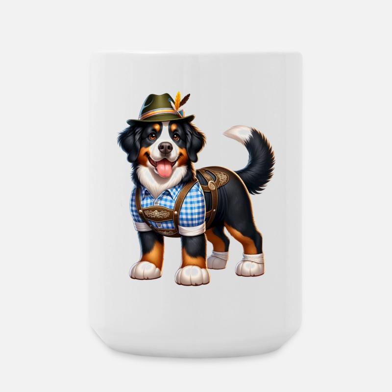 Bouvier bernois Bavaria - Grande tasse 440 ml - blanc