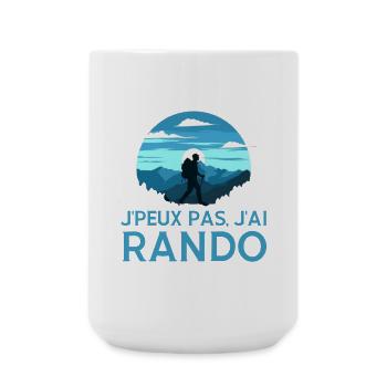 Randonnée Rando - Grande tasse 440 ml - blanc - Devant