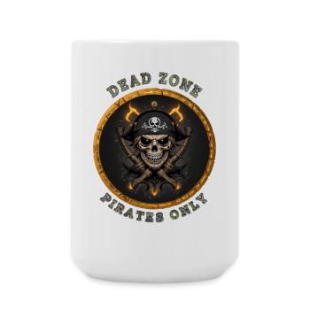 Dead Zone v1 - Große Tasse 440 ml - Weiß - Vorne