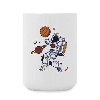 Astronaute Dunk Planète - Grande tasse 440 ml - blanc - Devant