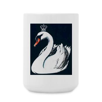 Swan - Large Mug 440 ml - white - Front