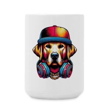 Chien - Grande tasse 440 ml - blanc - Devant