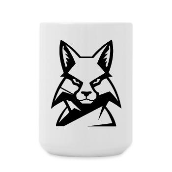 Naughty Fox - Large Mug 440 ml - white - Front