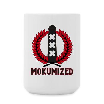 Mokumisiert - Große Tasse 440 ml - Weiß - Vorne