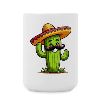 Cactus - Large Mug 440 ml - white - Front
