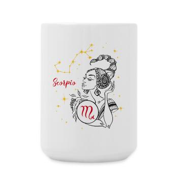 Scorpio - Large Mug 440 ml - white - Front