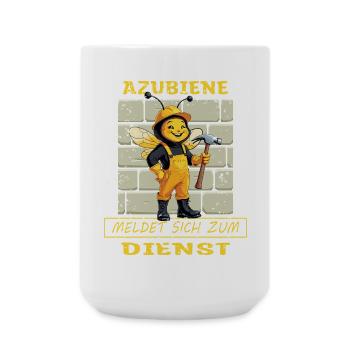 Trainee craftswoman - Large Mug 440 ml - white - Front