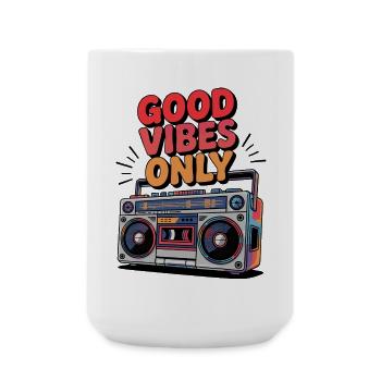 nur gute Stimmung - Large Mug 440 ml - white - Front