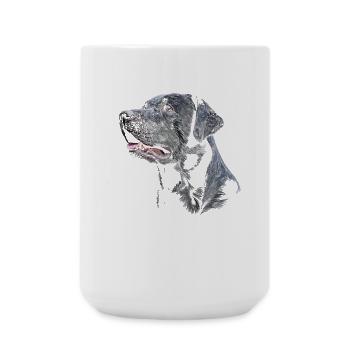 Labrador - Large Mug 440 ml - white - Front
