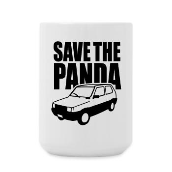 Save the panda - Large Mug 440 ml - white - Front