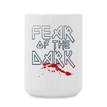 Fear Of The Dark - Large Mug 440 ml - white - Front