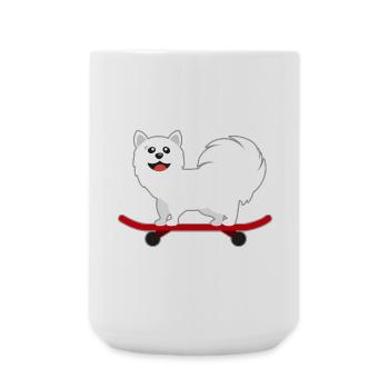 funny animals plants fruit vegetables children's motifs - Large Mug 440 ml - white - Front