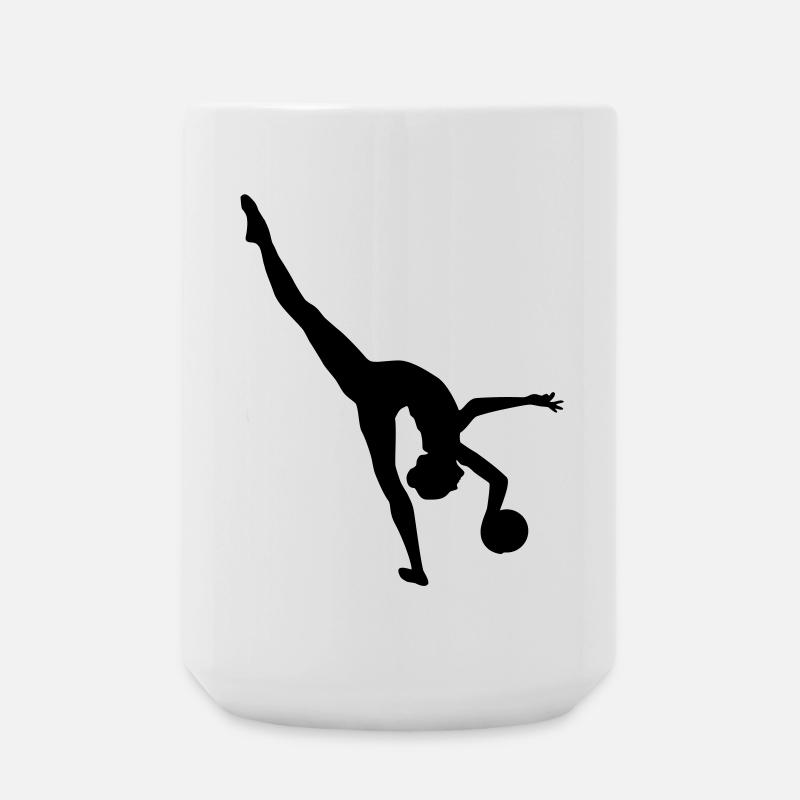 Rhythmics gymnastics - Grande tasse 440 ml - blanc