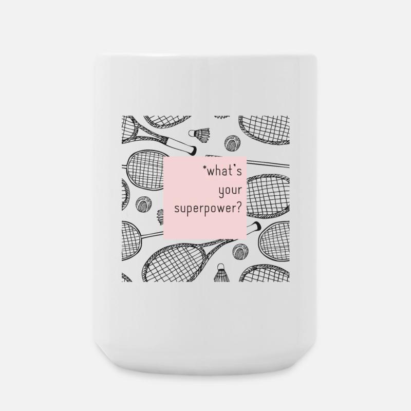 superpower - Large Mug 440 ml - white