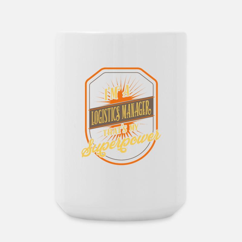 Responsable logistique - Grande tasse 440 ml - blanc
