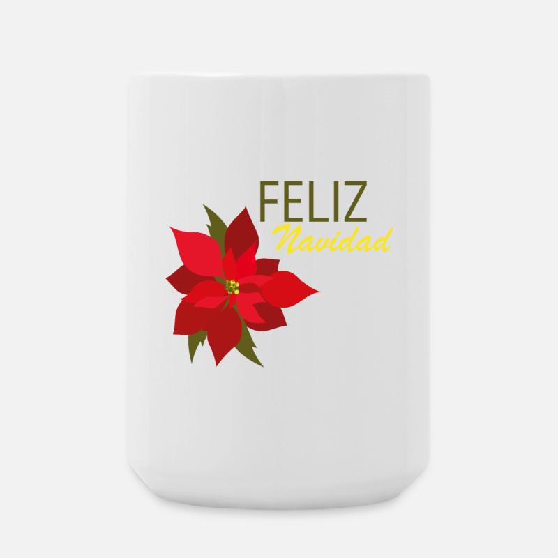 Feliz Navidad - Large Mug 440 ml - white