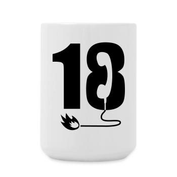 18 - Grande tasse 440 ml - blanc - Devant