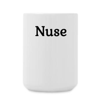 Albanien "Nuse" - Große Tasse 440 ml - Weiß - Vorne