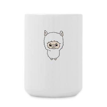 Lama - Large Mug 440 ml - white - Front