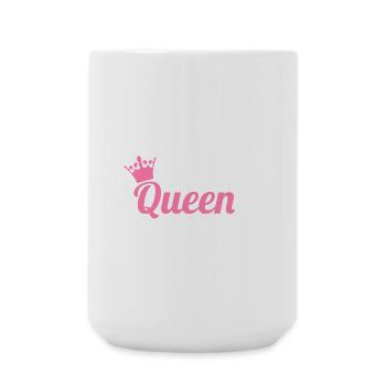 Poker Queen - Large Mug 440 ml - white - Front