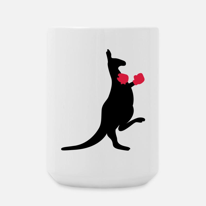 Känguru - Große Tasse 440 ml - Weiß