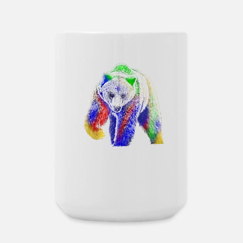 Bear - Large Mug 440 ml - white