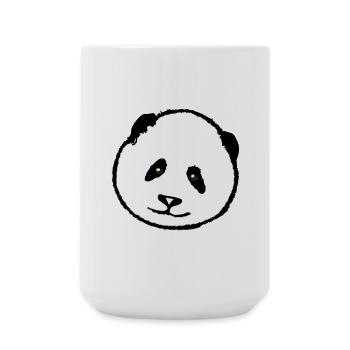 Panda animal motif - Large Mug 440 ml - white - Front