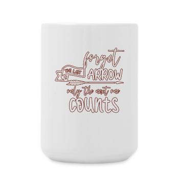 Archery Sport - Large Mug 440 ml - white - Front