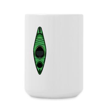 Kayak - Large Mug 440 ml - white - Front