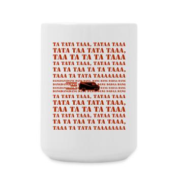 Célèbre série télévisée des années 80 - Équipe A avec Van - Grande tasse 440 ml - blanc - Devant