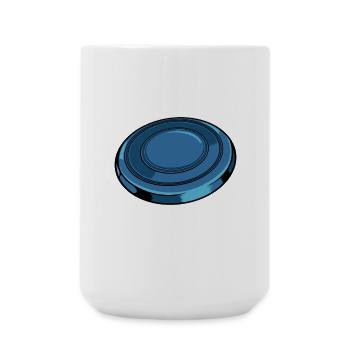 Frisbee Spruch I’m Sexy and I Throw It - Large Mug 440 ml - white - Front