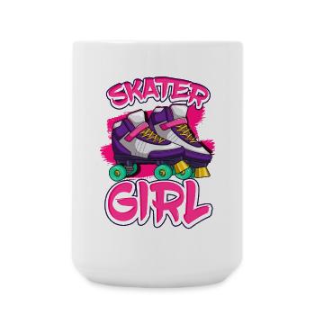 Roller Skate Roller Skater - Large Mug 440 ml - white - Front