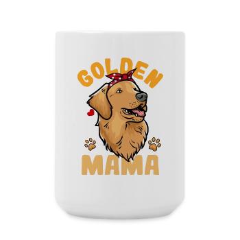 Golden Retriever - Large Mug 440 ml - white - Front