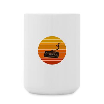 Gaming Gamer - Large Mug 440 ml - white - Front