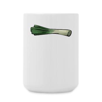 GOT LEEK? - Large Mug 440 ml - white - Front