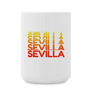 Séville - Grande tasse 440 ml - blanc - Devant