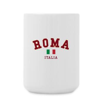 Roma Italia - Grande tasse 440 ml - blanc - Devant