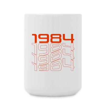 Millésime 1984 - Grande tasse 440 ml - blanc - Devant