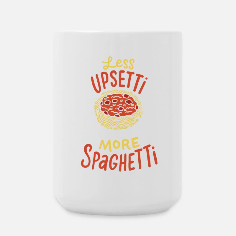 Spaghetti - Grande tasse 440 ml - blanc