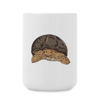 turtle - Large Mug 440 ml - white - Front