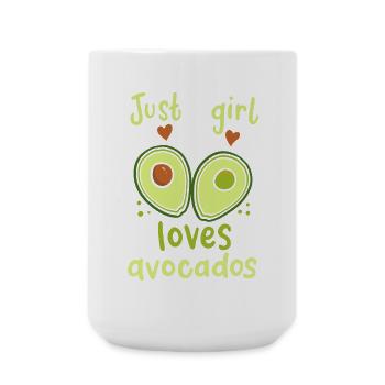 avocado - Large Mug 440 ml - white - Front