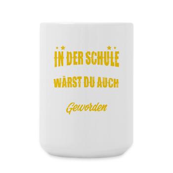 Holzfäller - Große Tasse 440 ml - Weiß - Vorne