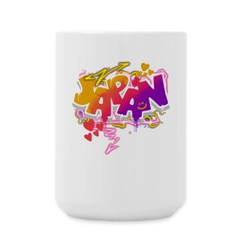 Japan - Große Tasse 440 ml - Weiß - Vorne