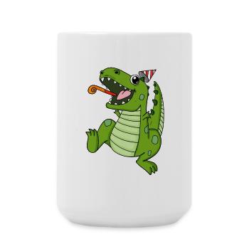 Fête des dinosaures - Grande tasse 440 ml - blanc - Devant