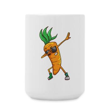 Drôle de carotte carotte - Grande tasse 440 ml - blanc - Devant