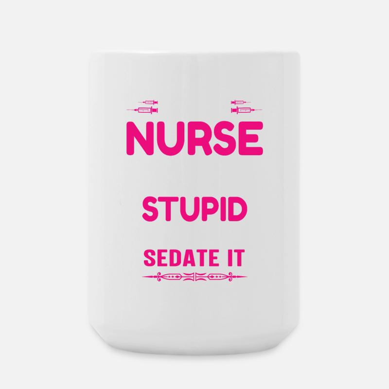 Krankenschwester - Große Tasse 440 ml - Weiß