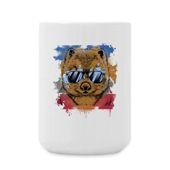 wombat - Large Mug 440 ml - white - Front