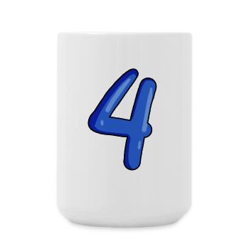 4 - Grande tasse 440 ml - blanc - Devant